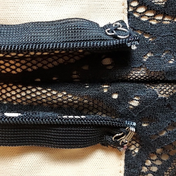 A’reve Black & Nude Lace Skirt - Picture 6 of 9